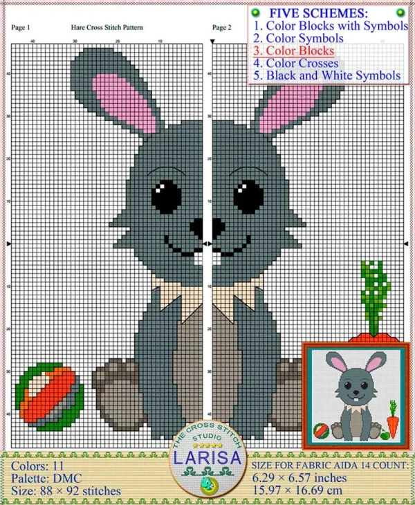 Playful Hare Baby Design