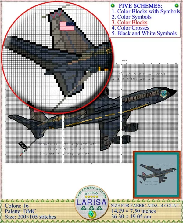 Aviation Excellence Embroidery Design